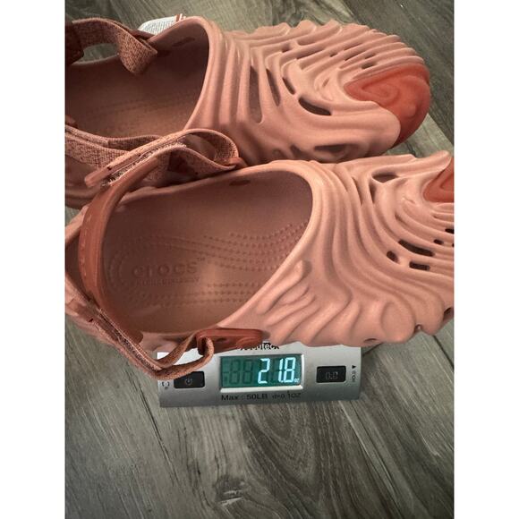 NWT Crocs x Salehe Bembury The Pollex Clog Stratus Pink Sz M10 W12 - Picture 6 of 6